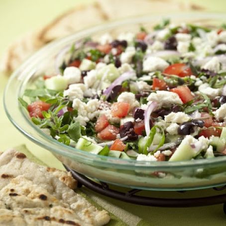 Quick-Fix Skinny Seven Layer Greek Dip